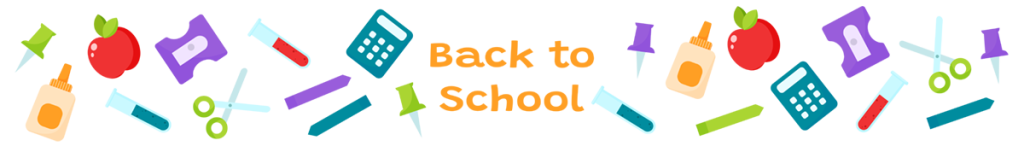 Back to School Footer