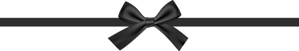 Black Friday Holiday Ribbon