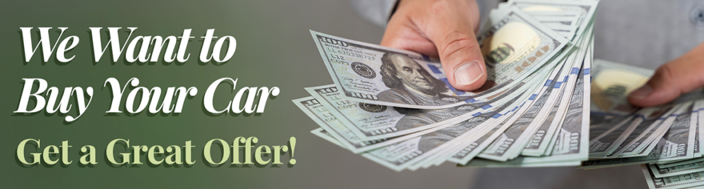 We want to buy your car