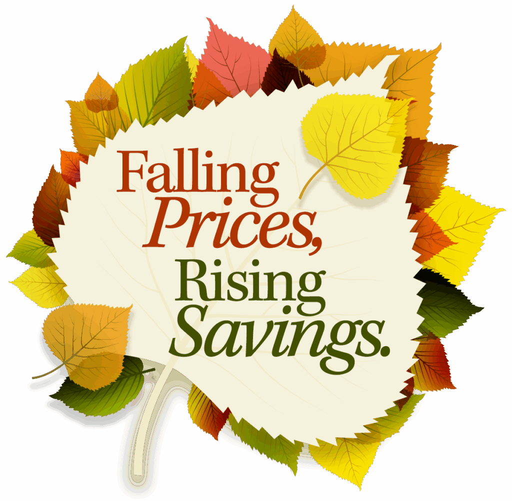 Falling Prices, Rising Savings.