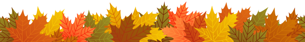 Fall Leaves Footer