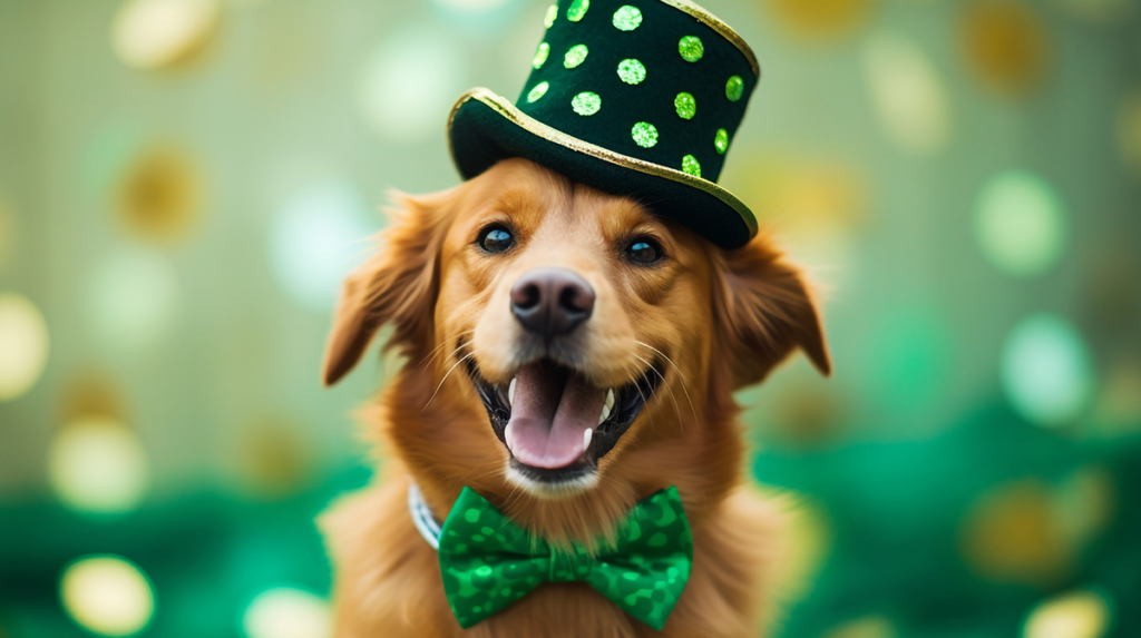 St. Patrick's Day Dog