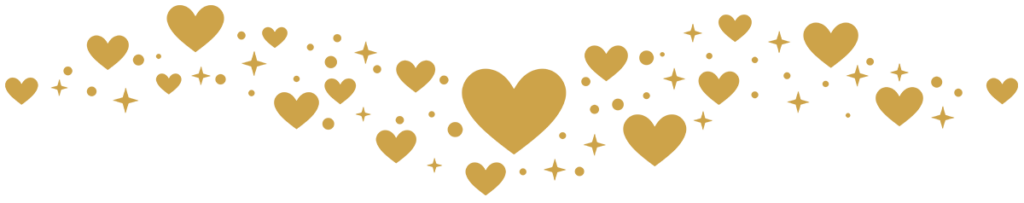 Valentines Day Heart Footer