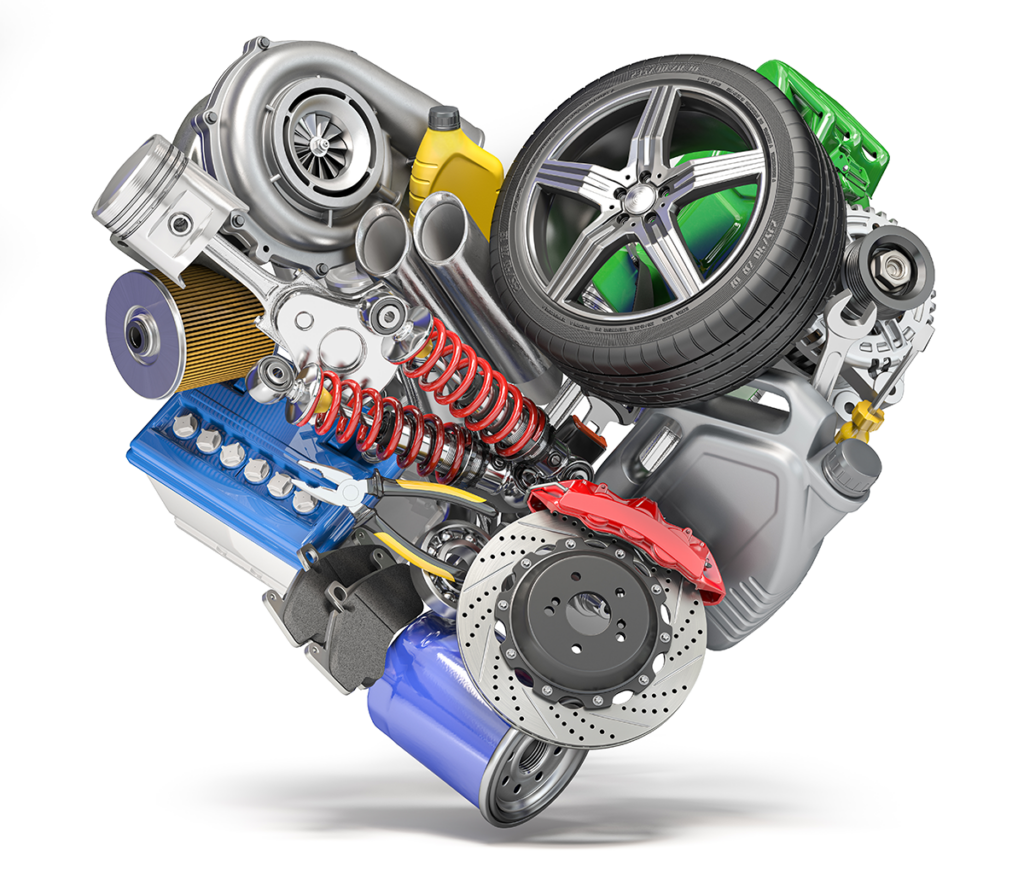 Heart Tire Car Parts Service, Valentines