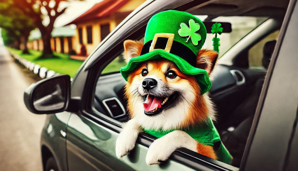 St. Patrick's Day Dog