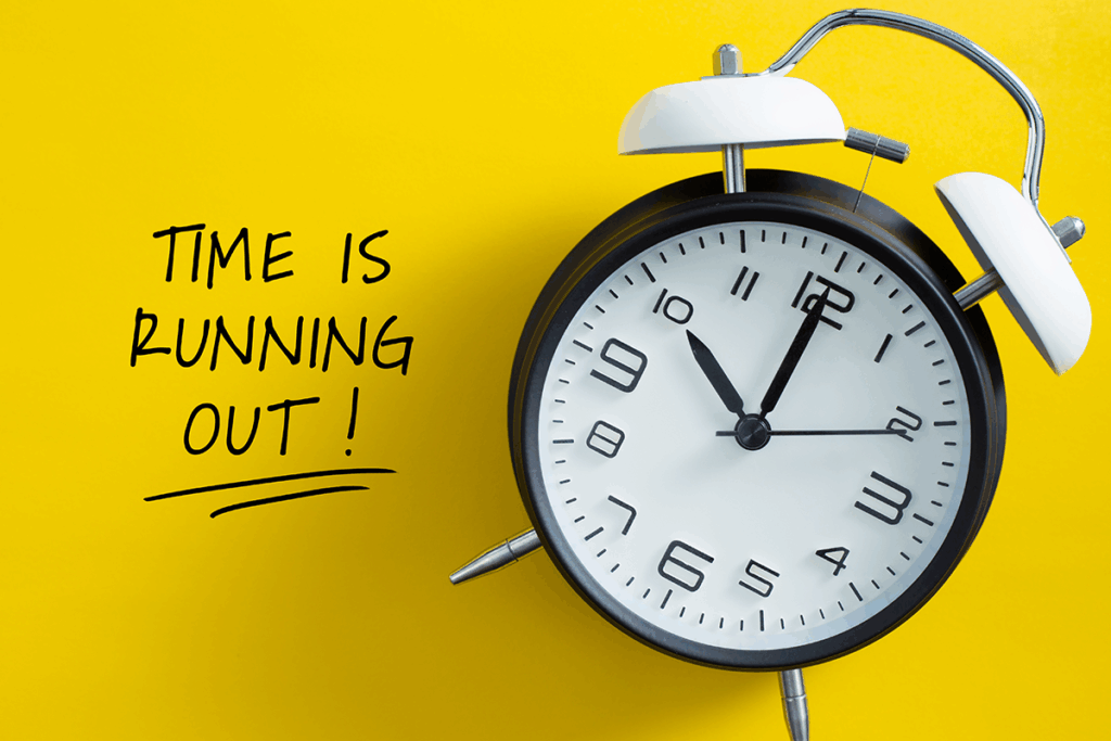 Time Is Running Out