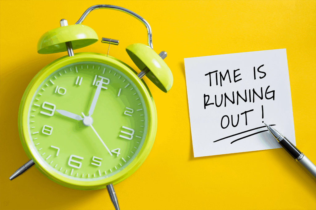 Time Is Running Out